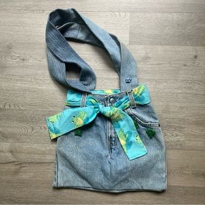 Handmade Upcycled Levi’s Denim Purse Froggies